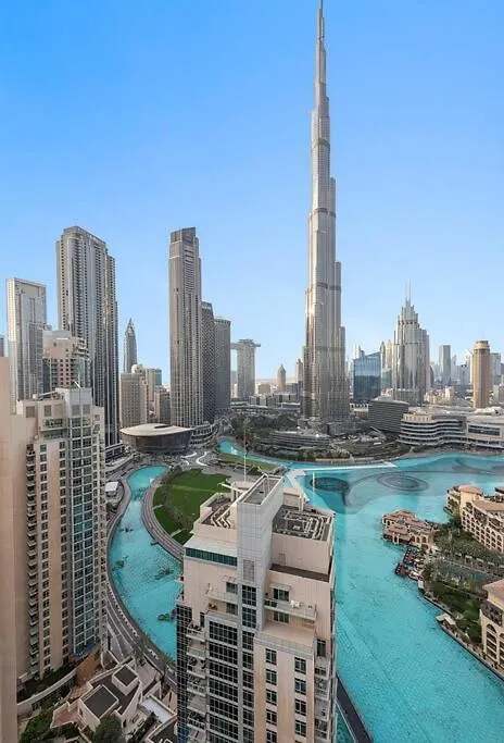 Apartment First Class 2Br Incredible Burj Khalifa View Dubai